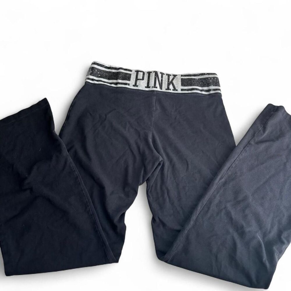 Victoria-s-secret Women's Black and Navy Leggings